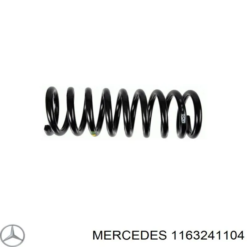 1163241104 Mercedes пружина задня