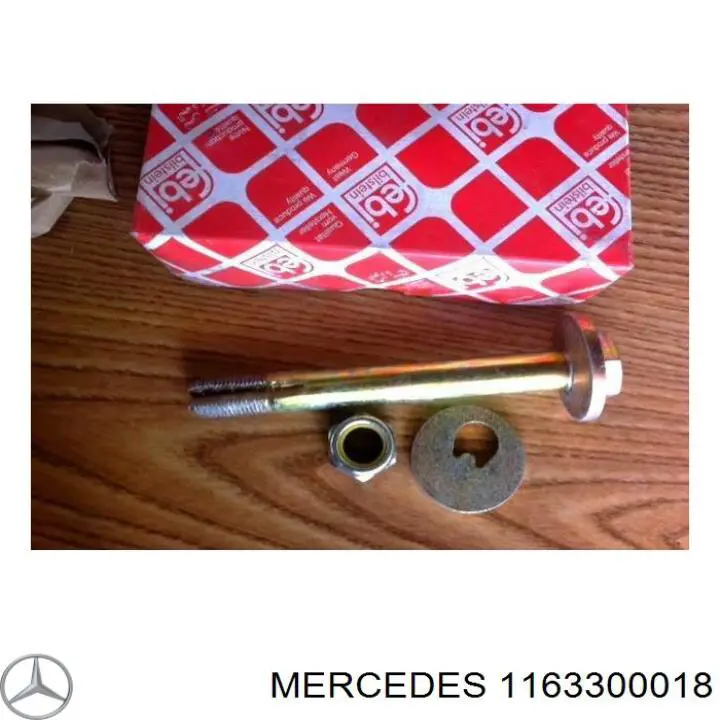 Болт переднього важеля, нижнього Mercedes A1163300018 ціна, від 132.19 USD