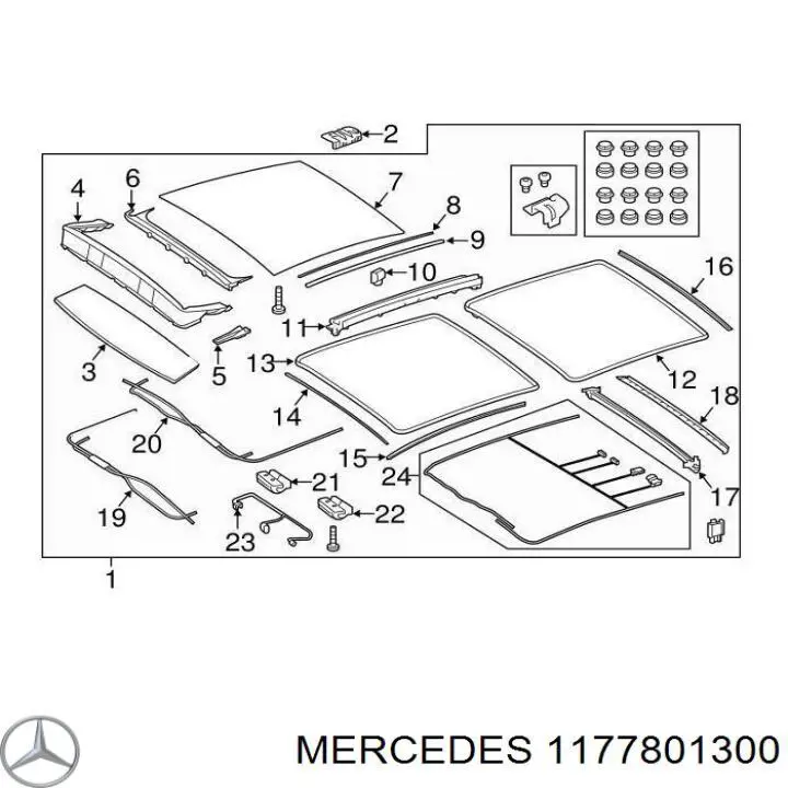  A1177801300 Mercedes