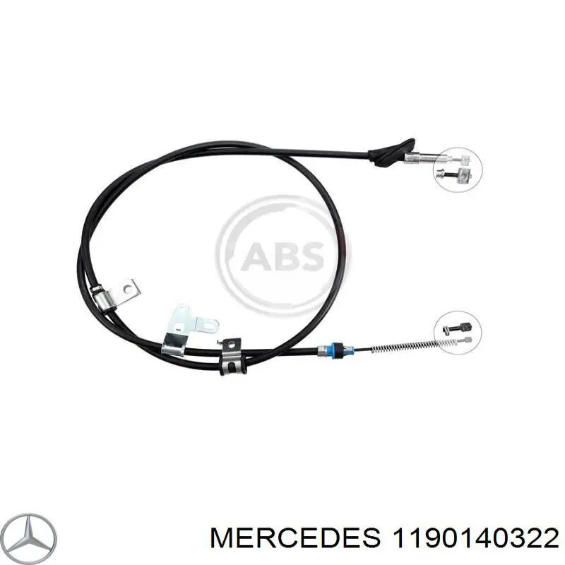 1190140322 Mercedes прокладка піддону картера двигуна