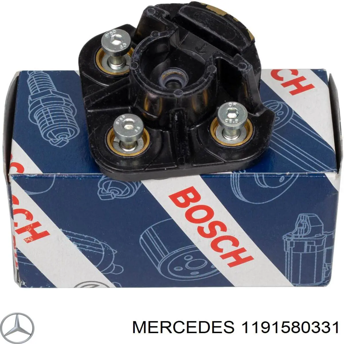 1191580331 Mercedes бігунок (ротор розподільника запалювання)