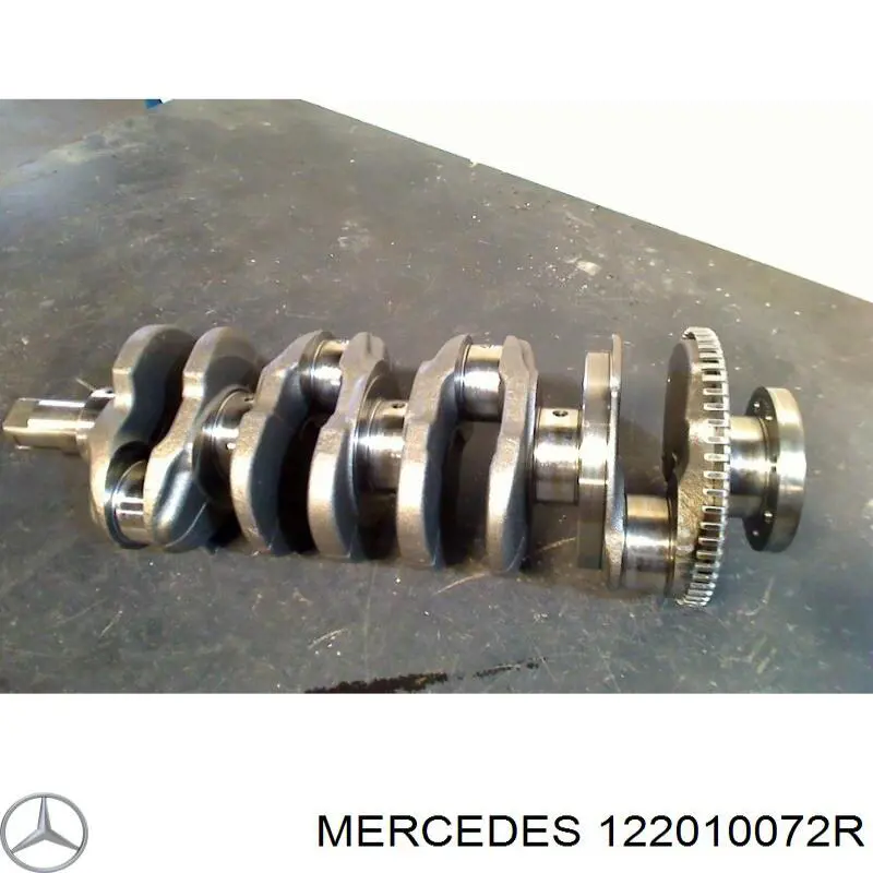 Вал колінчастий і маховик Mercedes 122010072R ціна, від 515.04 USD