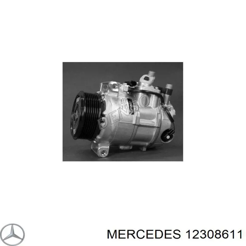 Компресор кондиціонера 12308611 Mercedes