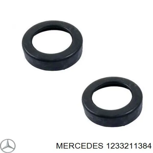 Купити A1233211384 Mercedes Проставка (гумове кільце) пружини передньої, верхня