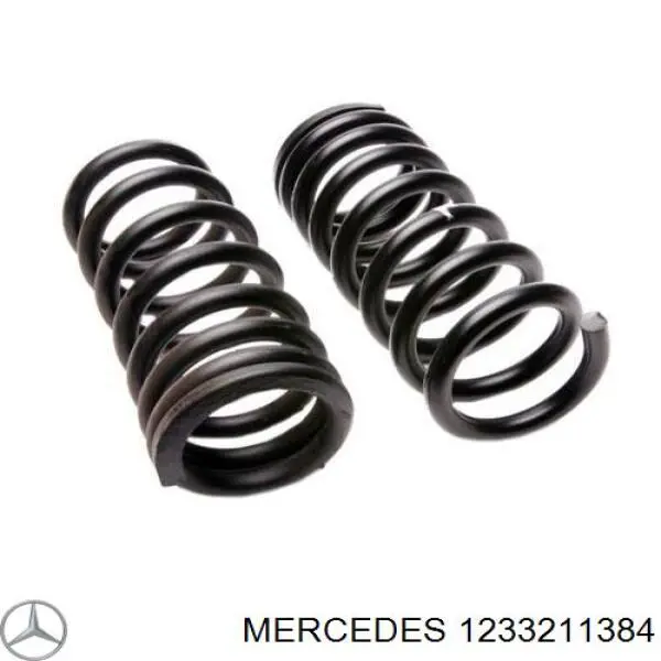 1233211384 Mercedes проставка (гумове кільце пружини передньої, верхня)