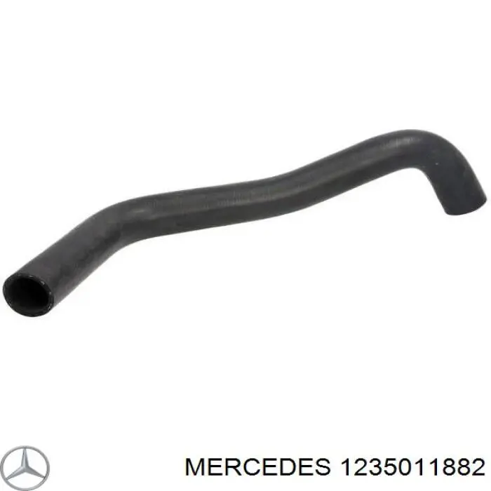 1235011882 Mercedes шланг/патрубок радіатора охолодження, нижній
