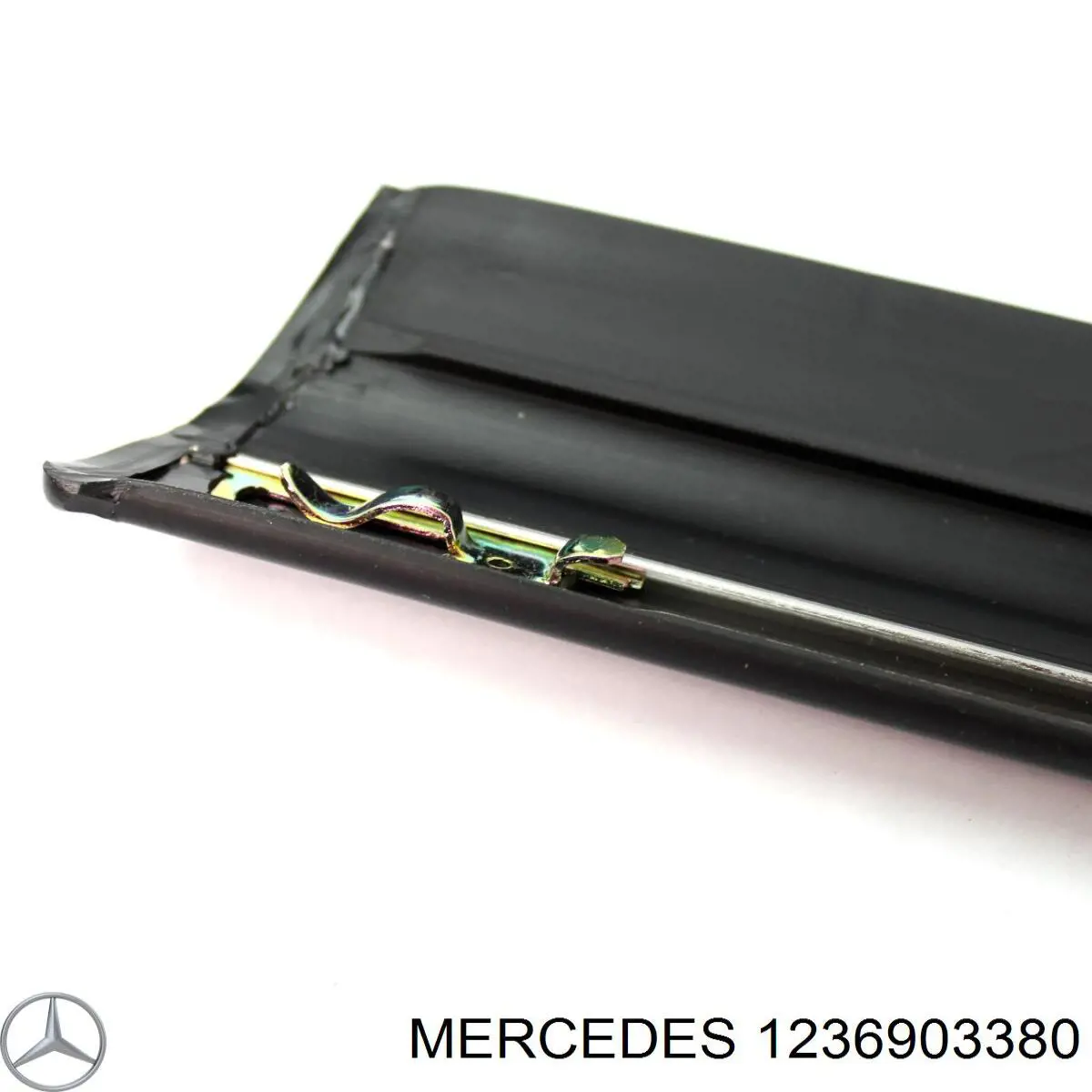 A1236903380 Mercedes Молдинг передніх лівих дверей