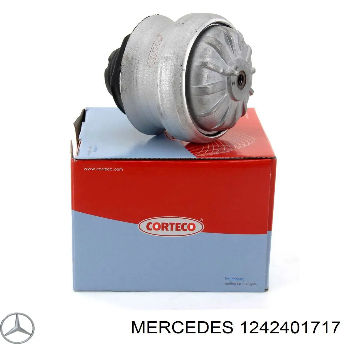 1242401717 Mercedes подушка (опора двигуна ліва/права)