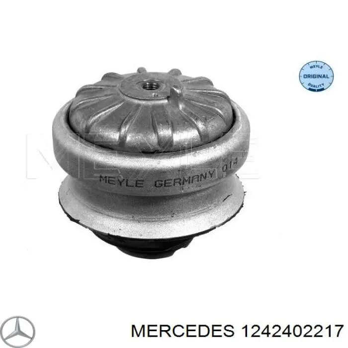 1242402217 Mercedes подушка (опора двигуна, передня)