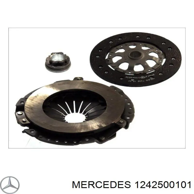 1242500101 Mercedes комплект зчеплення (3 частини)