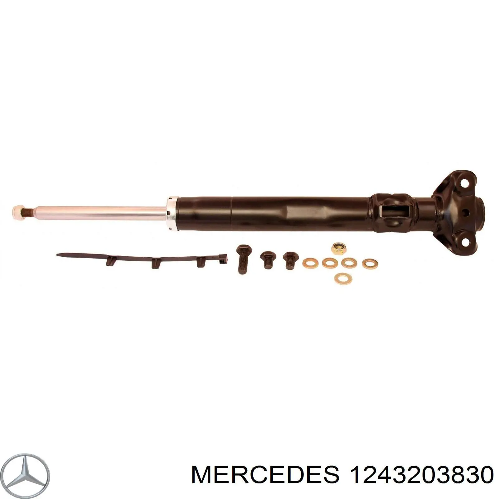 Купити A2013204230 Mercedes Амортизатор передньої підвіски