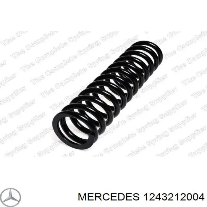 1243212004 Mercedes пружина передня