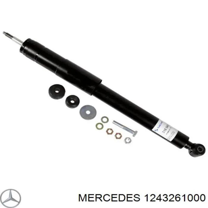 1243261000 Mercedes амортизатор задній