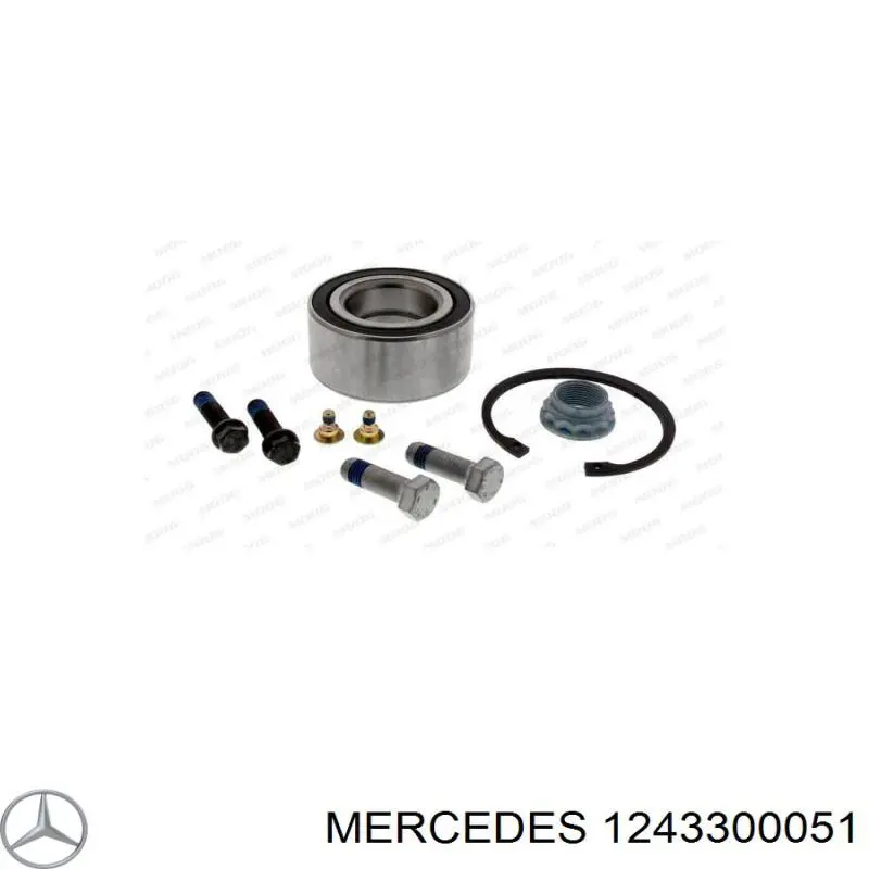 Підшипник маточини передньої 1243300051 Mercedes