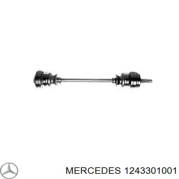Привід лівий на Mercedes E  W124
