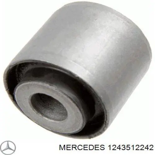 Купити 1243512242 Mercedes Сайлентблок (подушка) редуктора заднього моста, передній