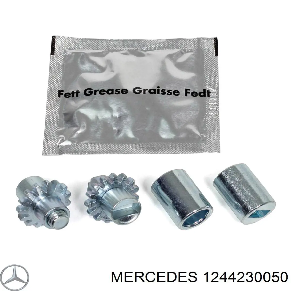 Купити A124423005064 Mercedes Монтажний комплект задніх барабанних колодок