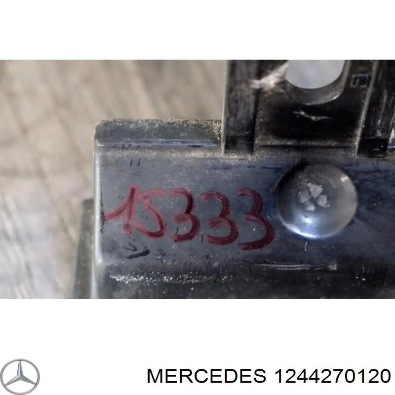 Купити A1244270120 Mercedes Ручка звільнення (стоянкового) ручного гальма