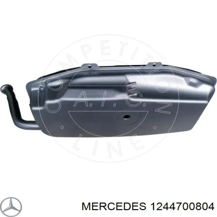 Б/бак Mercedes A1244700804 ціна, від 111.11 USD