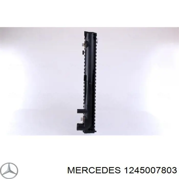 Радіатор охолодження двигуна 1245007803 Mercedes