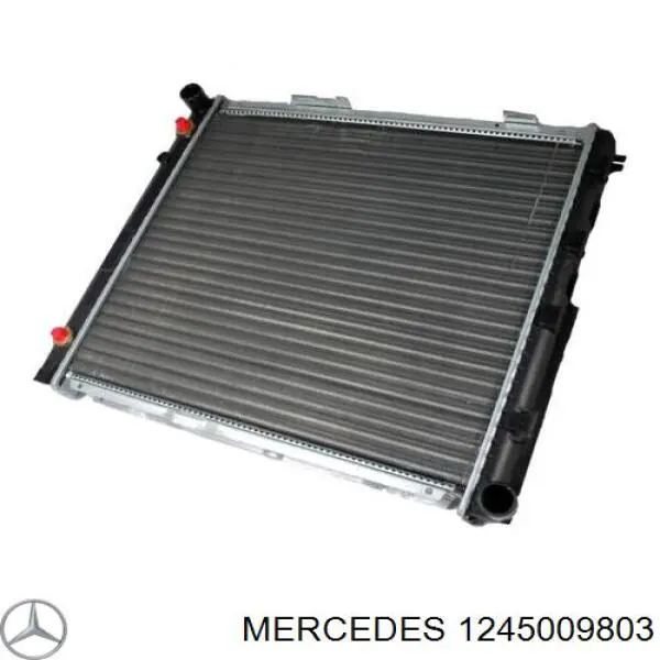 1245009803 Mercedes радіатор охолодження двигуна