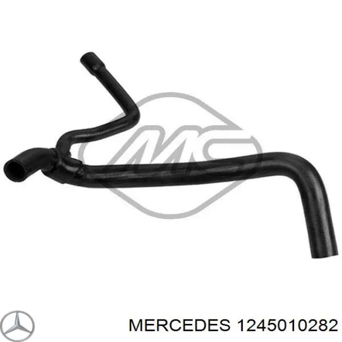 A1245010282 Mercedes Шланг/патрубок радіатора охолодження, нижній