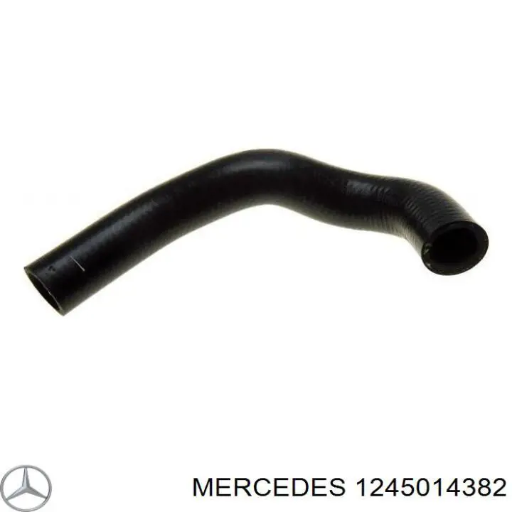 1245014382 Mercedes шланг/патрубок радіатора охолодження, нижній