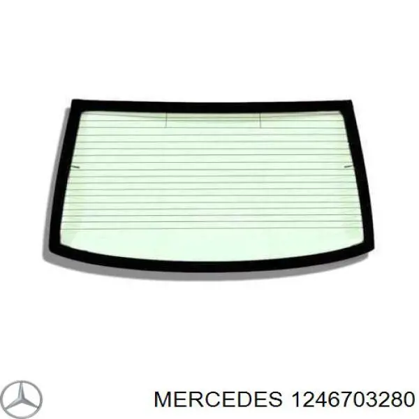 A1246703280 Mercedes Заднє вікно