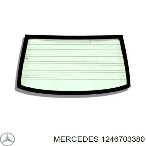 A1246701080 Mercedes Заднє вікно
