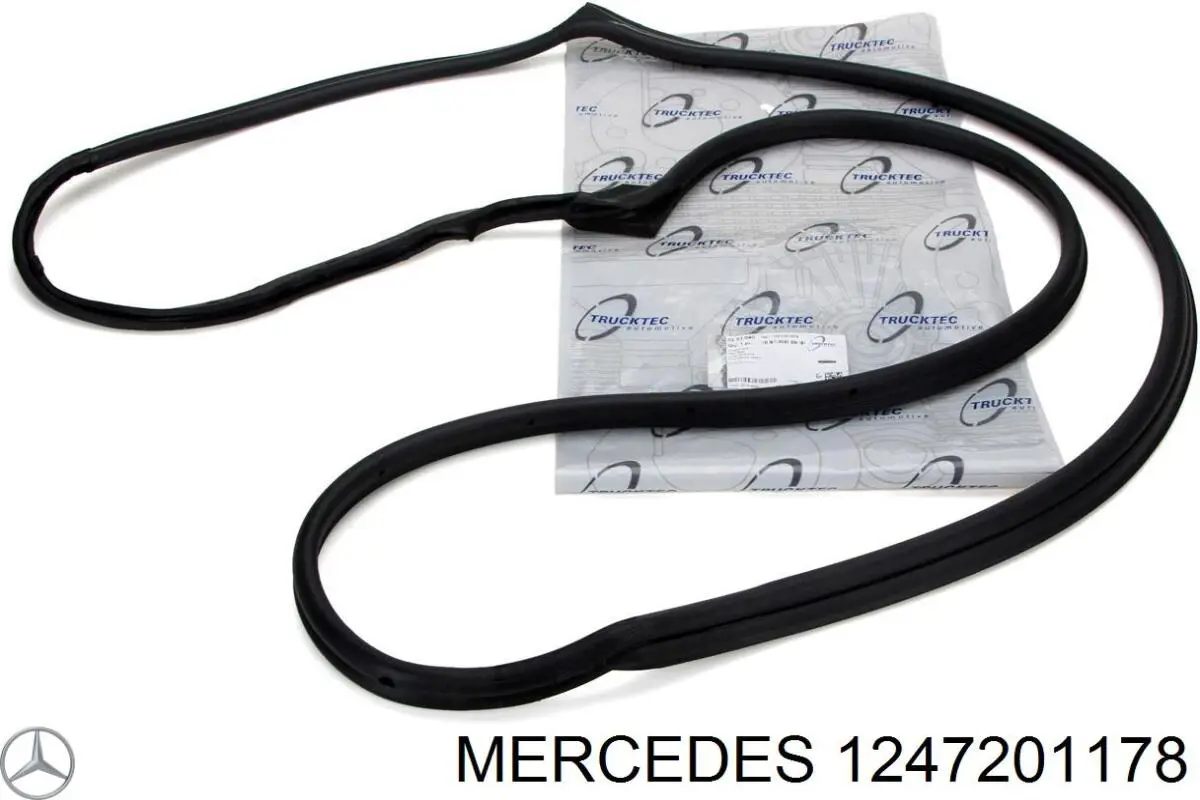 Ущільнювач двері передньої лівої (на двері) Mercedes A1247201178 ціна, від 43.15 USD