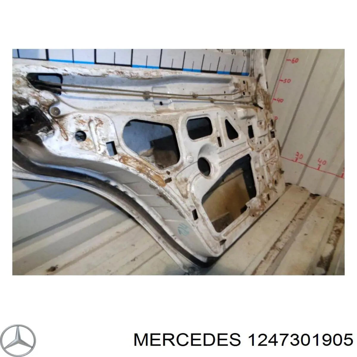 Двері задні Mercedes E універсал (S124) (1993 - 1996) ціна, від 17.38 USD