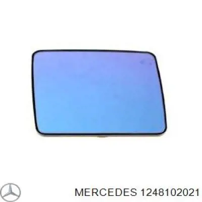 A1248102021 Mercedes дзеркальний елемент дзеркала заднього виду, правого