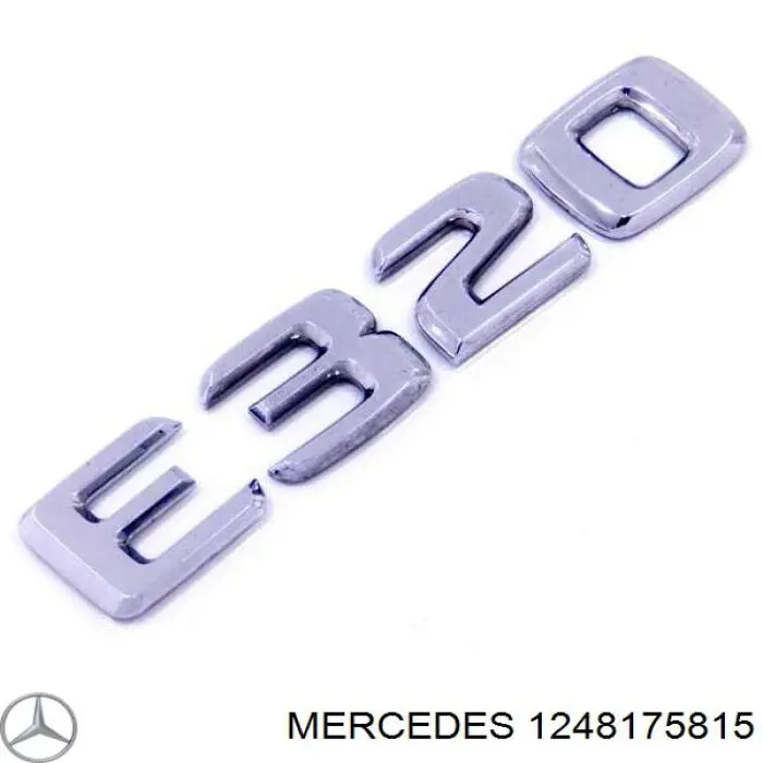 A1248175815 Mercedes Емблема кришки багажника, фірмовий значок