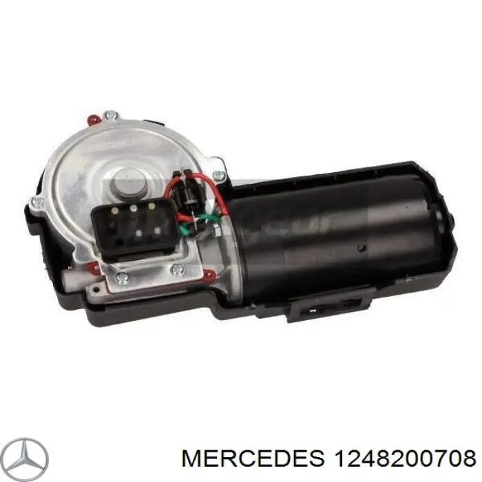 Купити A1248204542 Mercedes Двигун склоочисника лобового скла (трапеції)