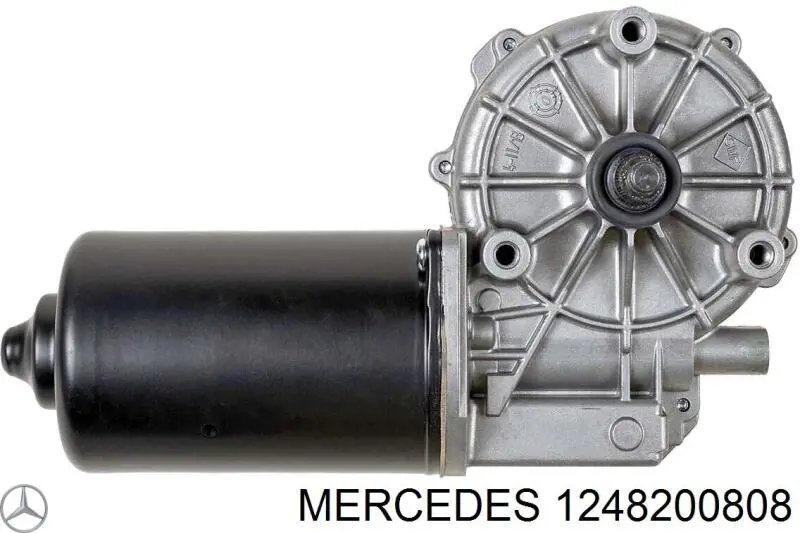 Двигун склоочисника лобового скла (трапеції) A1248204542 Mercedes