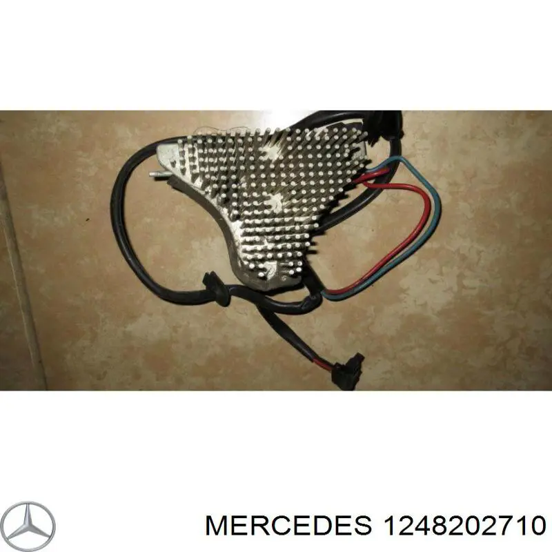 1248202710 Mercedes резистор (опір пічки, обігрівача салону)