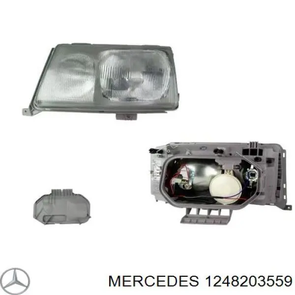1248203559 Mercedes фара ліва