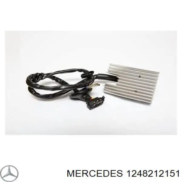 1248212151 Mercedes резистор (опір пічки, обігрівача салону)