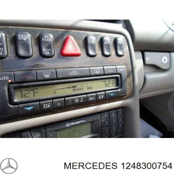  Mercedes A1248300754 ціна, від 63.33 USD