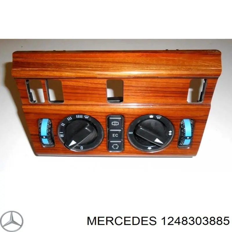 Регулятор вентилятора обігрівача Mercedes A1248303885 ціна, від 44.34 USD