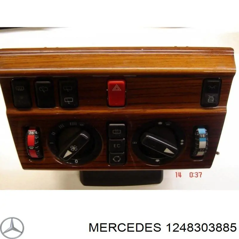A1248303885 Mercedes Механізм управління кондиціонером