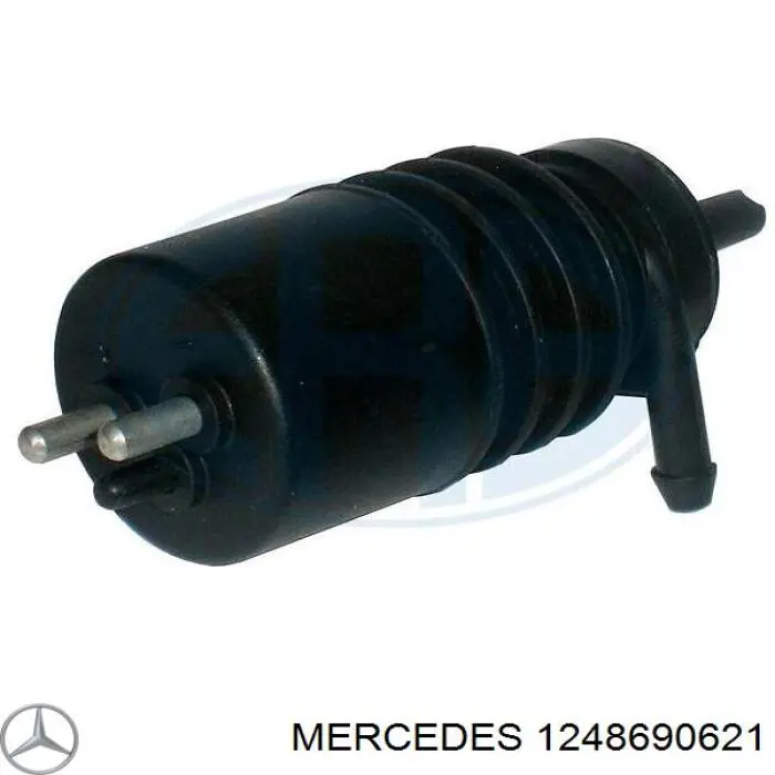 1248690621 Mercedes насос-двигун омивача скла, переднього