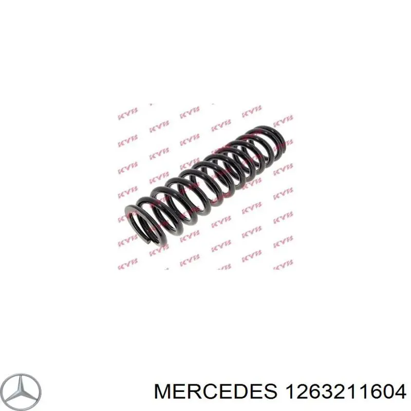1263211604 Mercedes пружина передня