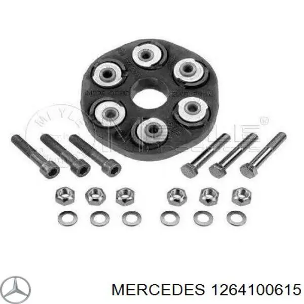 Муфта кардана еластична, задня A1264100615 Mercedes