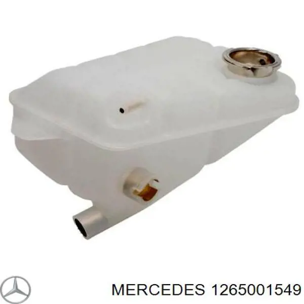 1265001549 Mercedes бачок системи охолодження, розширювальний