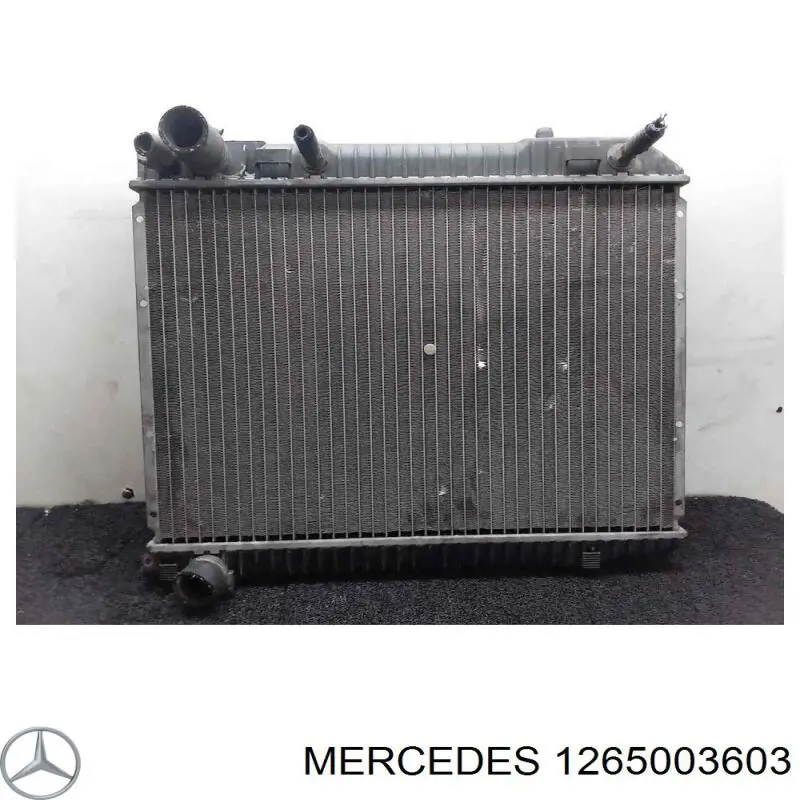 Купити A1265003603 Mercedes Радіатор двигуна