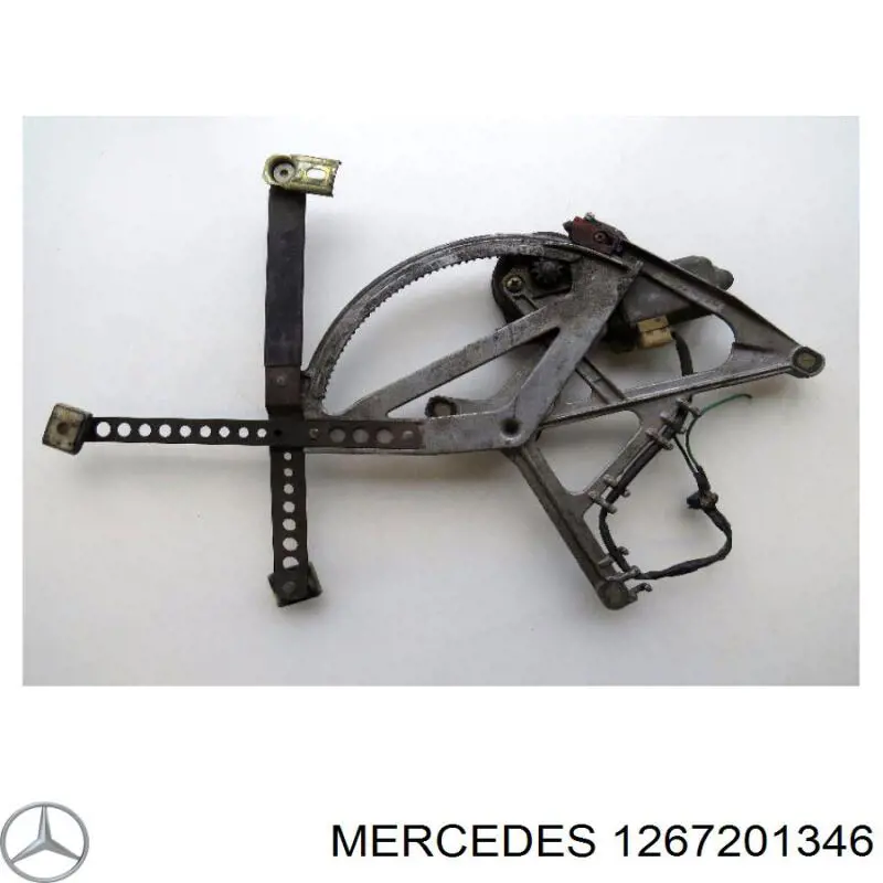 Склопідйомник з електродвигуном Mercedes A1267201346 ціна, від 145.86 USD