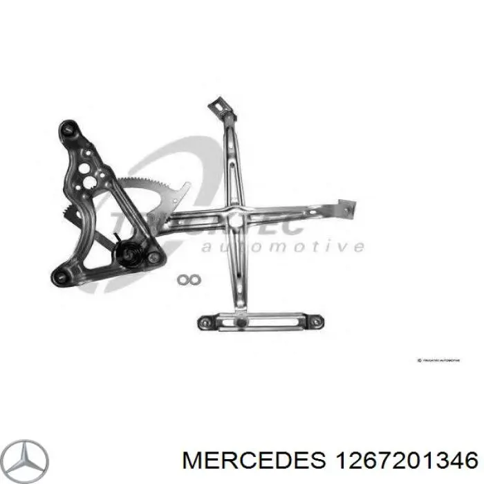Купити A1267201346 Mercedes Механізм стеклопідйомника водійських дверей