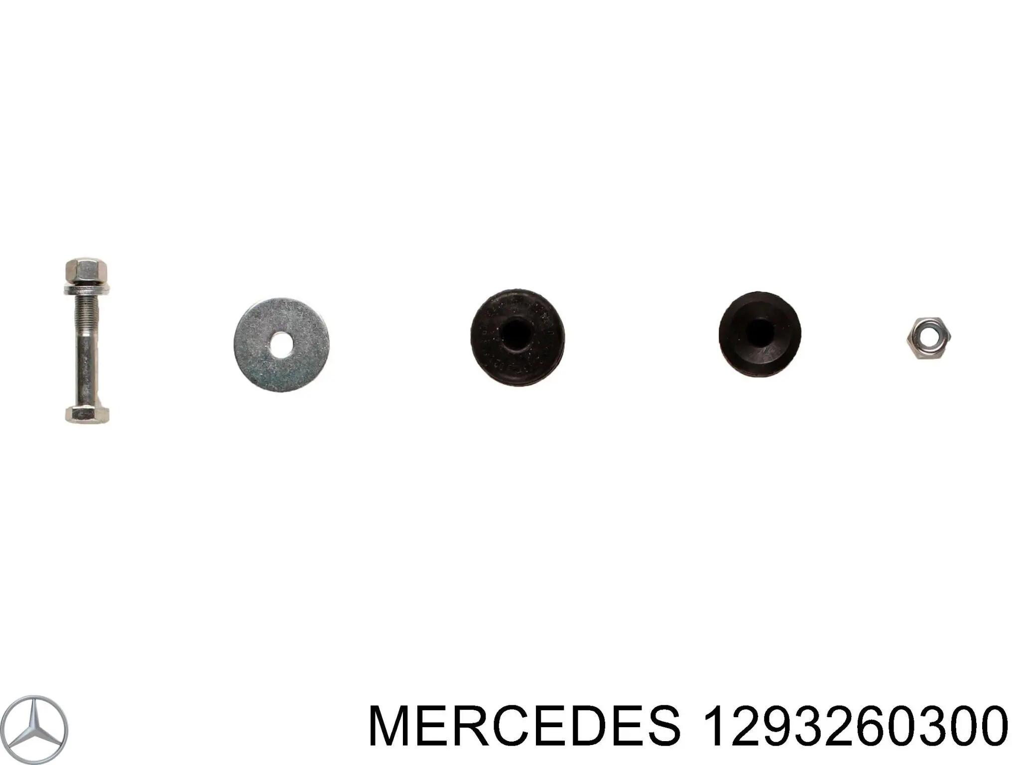 Купити A1293260200 Mercedes Стійка амортизатора задня
