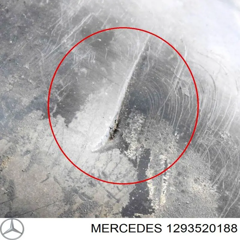 Захист заднього нижнього важеля Mercedes A1293520088 ціна, від 3.80 USD